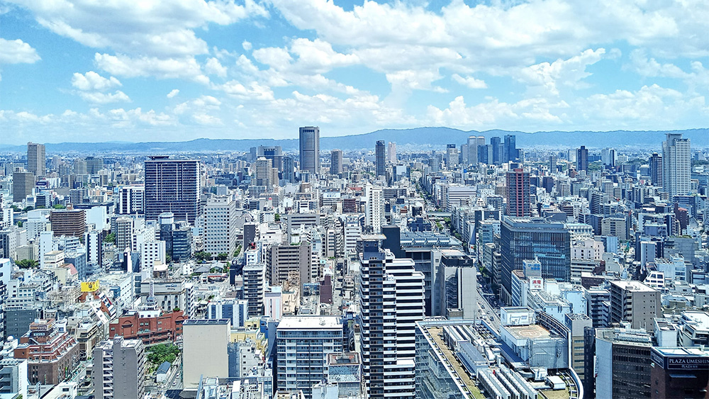 大阪市内を中心とした対応エリア