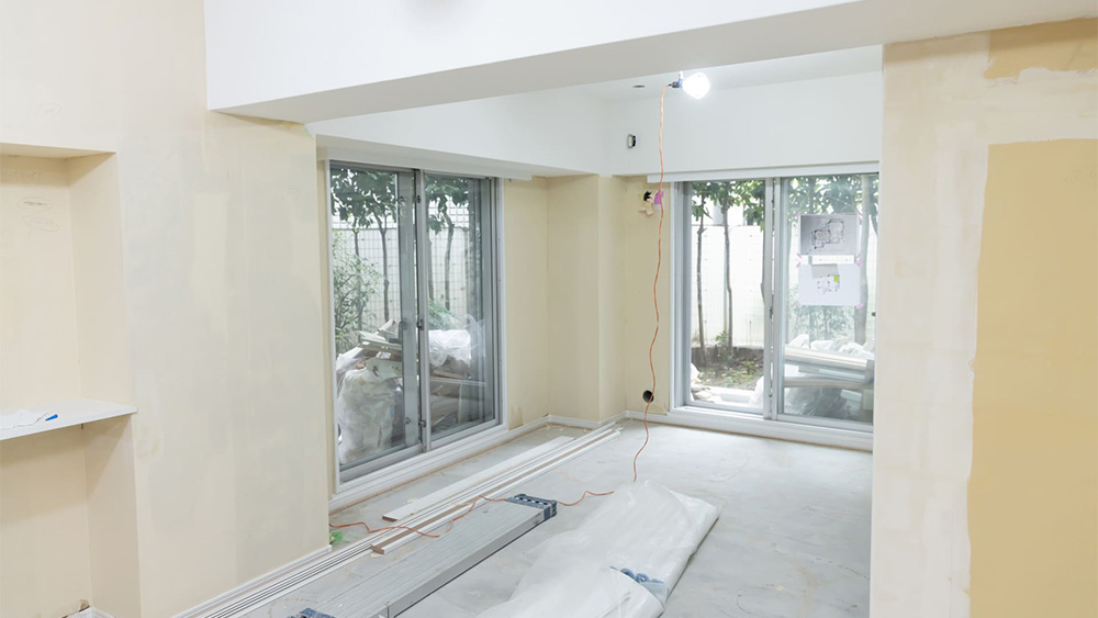 店舗や住宅を仕上げる内装工事